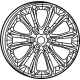 Mopar 4755412AB Wheel - Aluminum
