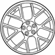 Mopar 5RN84MALAC Wheel, Alloy