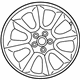 Mopar 5LD37RNLAA Wheel, Alloy