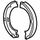 Mopar 5086930AC Parking Brake Shoes, Rear Mopar 5086930AC Parking Brake Shoes, Rear