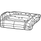 Mopar 68571878AB Foam - Seat Cushion Mopar 68571878AB Foam - Seat Cushion