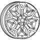 Mopar 6EZ051STAB Wheel, Alloy