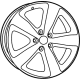 Mopar 5XL06DX8AA Wheel, Alloy