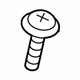 Mopar 6107044AA Front Driver Speaker Screw