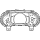 Mopar 68537374AC Instrument Cluster