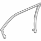 Mopar 55315137AC Frame Trim, Rear Passenger Side