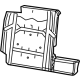 Mopar 68347471AA Seat Back Pad, Rear Passenger Side