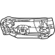 Mopar 68458758AD Tail Lamp Pocket, Rear Passenger Side