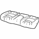 Mopar 68290644AB Seat Cushion Pad, Rear