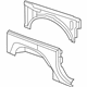 Mopar 55397014AJ Quarter Panel, Rear Outer Passenger Side