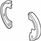 Mopar 4762537 Brake Shoes, Rear