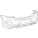 Mopar 68488292AA Bumper Cover, Rear