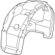 Mopar 68477540AA Fender Liner, Front Passenger Side
