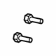 Mopar 6507578AA Latch Screw, Rear