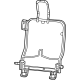 Mopar 68572161AA Frame - Rear Seat Back 40%
