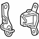 Mopar 5065097AC Upper Hinge, Rear Driver Side