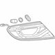 Mopar 68110361AA Tail Lamp Assembly, Rear Driver Side