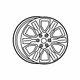 Mopar 5YD591UWAA Wheel, Alloy