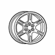 Mopar 4755198AA Wheel, Spare