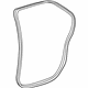 Mopar 68039976AJ Surround Weatherstrip, Rear Outer Passenger Side