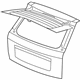 Mopar 55369603AE Lift Gate, Rear