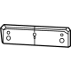 Mopar 6WA18RXFAA License Bracket, Front