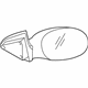 Mopar 4574606AG Mirror, Front Passenger Side