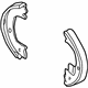 Mopar 5073647AB Brake Shoes, Rear