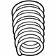 Mopar 55366814AC Spring, Front