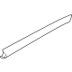 Mopar 7MU43LXHAA Molding - Front Door Mopar 7MU43LXHAA Molding - Front Door