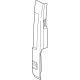 Mopar 68134180AA Panel Rear Corner