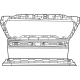 Mopar 7KR03JXWAB Fascia - Front Bumper