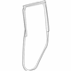 Mopar 68271730AG Door Weatherstrip, Rear Passenger Side