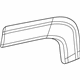 Mopar 5XB66LXHAA Wheel Opening Molding, Rear Passenger Side Mopar 5XB66LXHAA Wheel Opening Molding, Rear Passenger Side