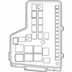 Mopar 68089323AF Fuse & Relay Box Mopar 68089323AF Fuse & Relay Box