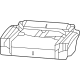 Mopar 68418971AB Seat Cushion Pad