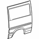 Mopar 5104212AA Rear Outer Panel, Driver Side