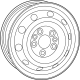 Mopar 68582588AA Wheel - Steel