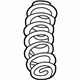 Mopar 5272885AA Coil Spring, Rear