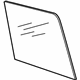 Mopar 5155455AB Moveable Glass, Rear