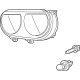 Mopar 68174064AG Headlamp Assembly