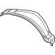 Mopar 68159160AB Outer Wheelhouse, Rear Passenger Side