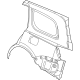 Mopar 68214290AC Quarter Panel, Rear Outer Passenger Side