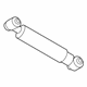 Mopar 5118648AA Shock Absorber, Rear