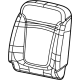 Mopar 7NB37U0XAA Seat Cover, Front