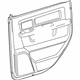 Mopar 1EA511D3AD Door Trim Panel, Rear Inner Driver Side