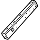 Mopar 68463464AA Rear Rail, Passenger Side