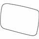 Mopar 68067729AA Mirror Glass, Front Driver Side