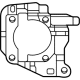 Mopar 68535643AB Ignition Switch Bracket
