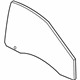 Mopar 68082406AC Door Glass, Front Passenger Side